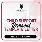 Child Support Letter Template