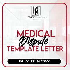 Medical Dispute Template Letter