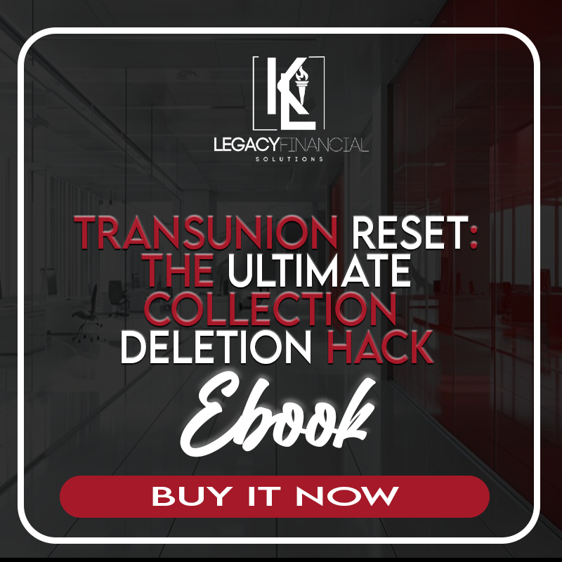Transunion Reset: The Ultimate Collection Deletion Hack